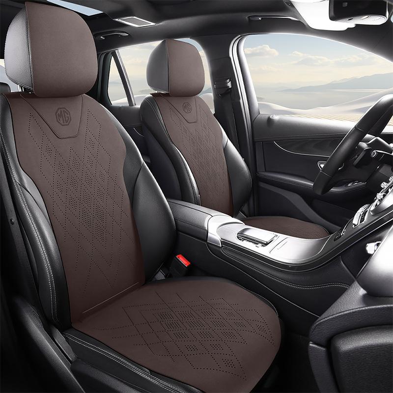 名爵MG5专用汽车坐垫MG6 MG7 MGONE ZS座套MG4 EV四季通用座椅套 - 图2