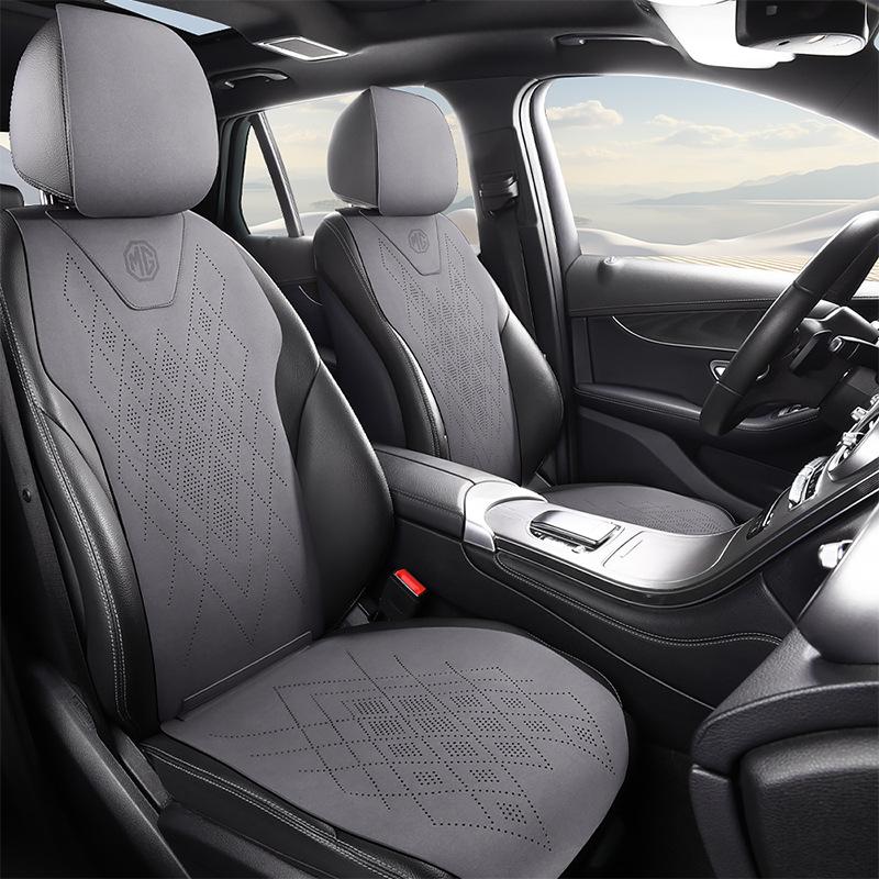 名爵MG5专用汽车坐垫MG6 MG7 MGONE ZS座套MG4 EV四季通用座椅套 - 图1