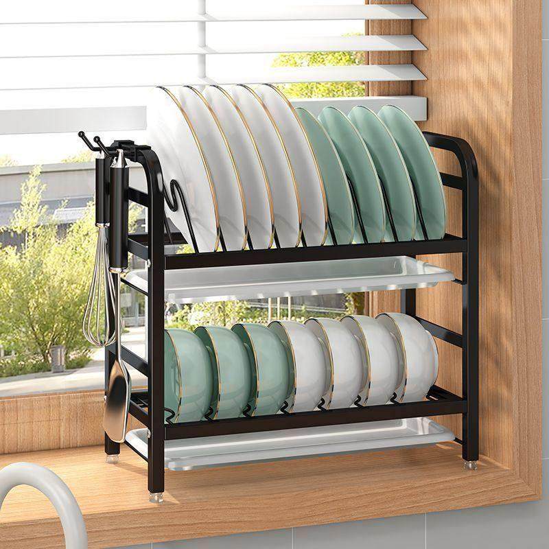 厨房置物架碗架碗碟架碗筷收纳架一体碟碗架碗盘单层双层沥水架,淘宝优惠券,粉丝福利购,淘宝优惠卷