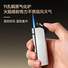 Metal explosion-proof and windproof direct flush lighter