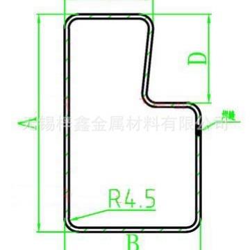 现货横梁P型管薄壁无锡直供P4060美式异形梁货架型材P形管 - 图3
