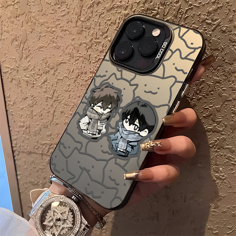 手机壳硬15PLUS真我NEO7TURBO可爱盗墓笔记Nova13卡通16ProMax红米K80至尊版OPPOa58x苹果14彩银适用iPhone12 - 图0
