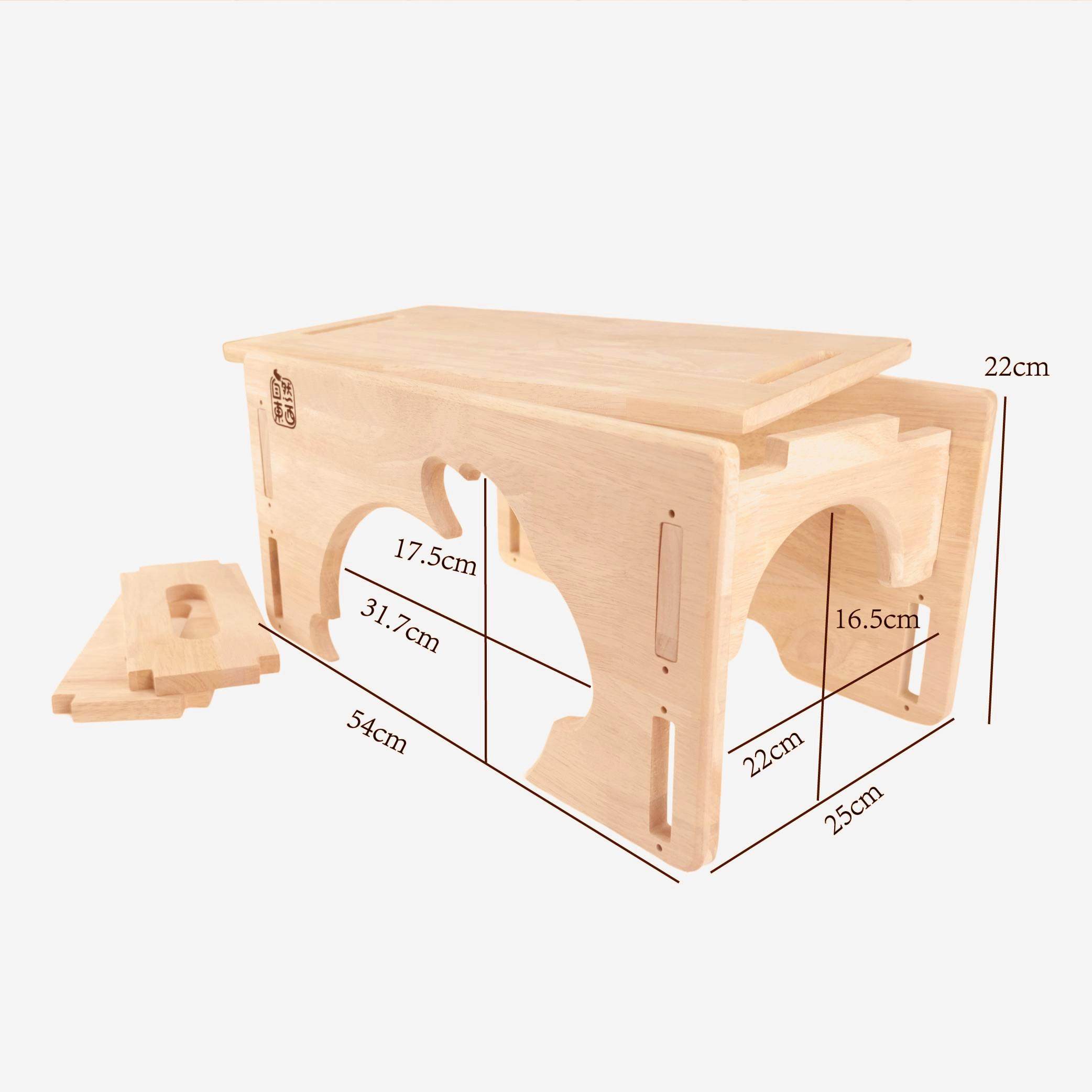 橡胶木兔子龙猫躲避屋小宠实木屋无漆自然东西包邮木窝笼子,淘宝优惠券,粉丝福利购,淘宝优惠卷