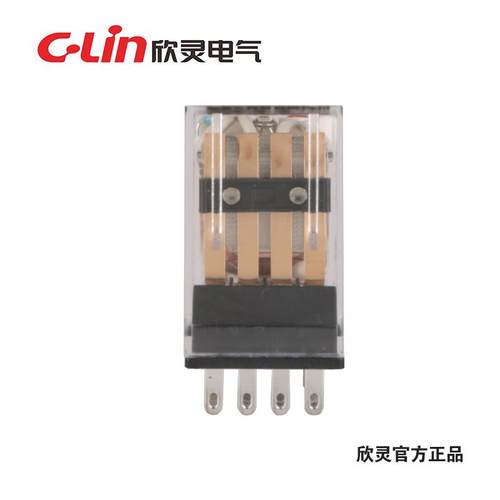 欣灵HHC68B-4Z/HH54PL/MY4NJ中间继电器220V 带电源指示灯 小14脚 - 图1