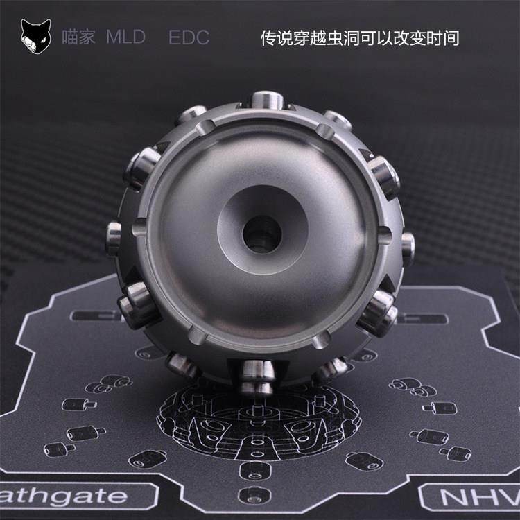 喵家MLD机关盒子304不锈钢edc6柱锁盒储物收纳小物工艺品摆件礼品,淘宝优惠券,粉丝福利购,淘宝优惠卷