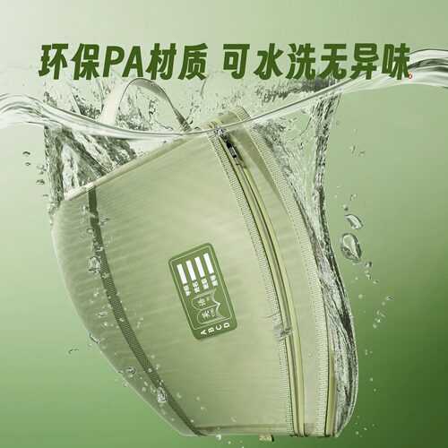 科目分类袋初中生专用拉链式学科文件袋双层大容量高中生A4试卷资料袋透明网纱分科书袋作业袋收纳袋书本分类 - 图3