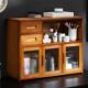 Desktop storage box storage cabinet j tea set display cabinet tableware cosmetic storage cabinet water cup storage rack kitchen