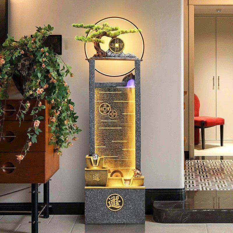 假山流水摆件中式摆设阳台花园装饰公司开业室内送礼造景景观水池,淘宝优惠券,粉丝福利购,淘宝优惠卷