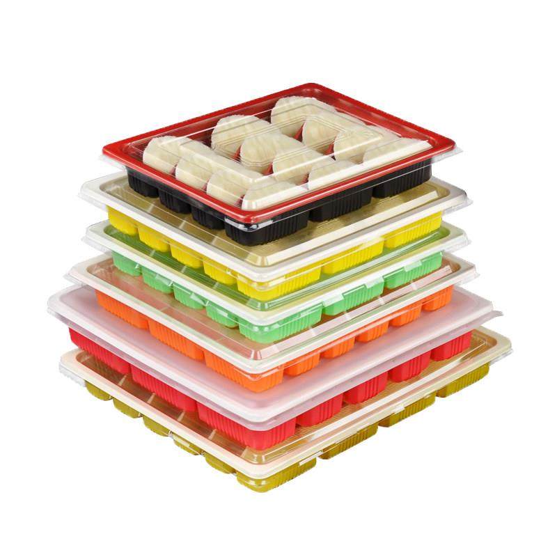 一次性水饺盒加厚盖生馄饨冷冻熟水饺外送打包盒塑料多格商用托,淘宝优惠券,粉丝福利购,淘宝优惠卷