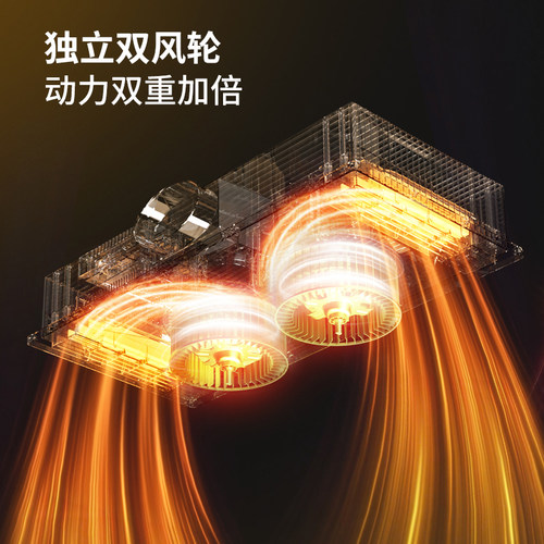 樱花帝王浴霸灯卫生间集成吊顶风暖排气扇照明五合一体浴室取暖风 - 图2