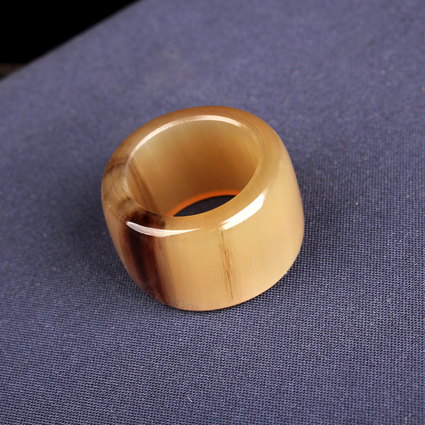 Danyue natural horn finger thumb ring
