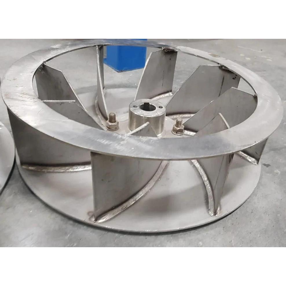 风机风叶设计加工钛合金风机轮不锈钢风机叶轮风机防爆铝风轮 - 图2