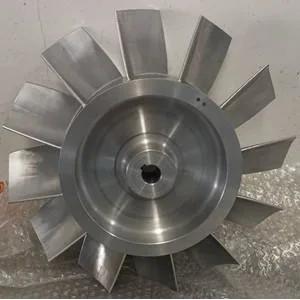 风机风叶设计加工钛合金风机轮不锈钢风机叶轮风机防爆铝风轮 - 图1