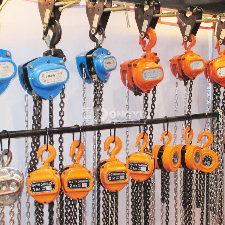 HSC型手拉葫芦1吨起重吊葫芦三角形桃型家用手摇手动葫芦现货 - 图1