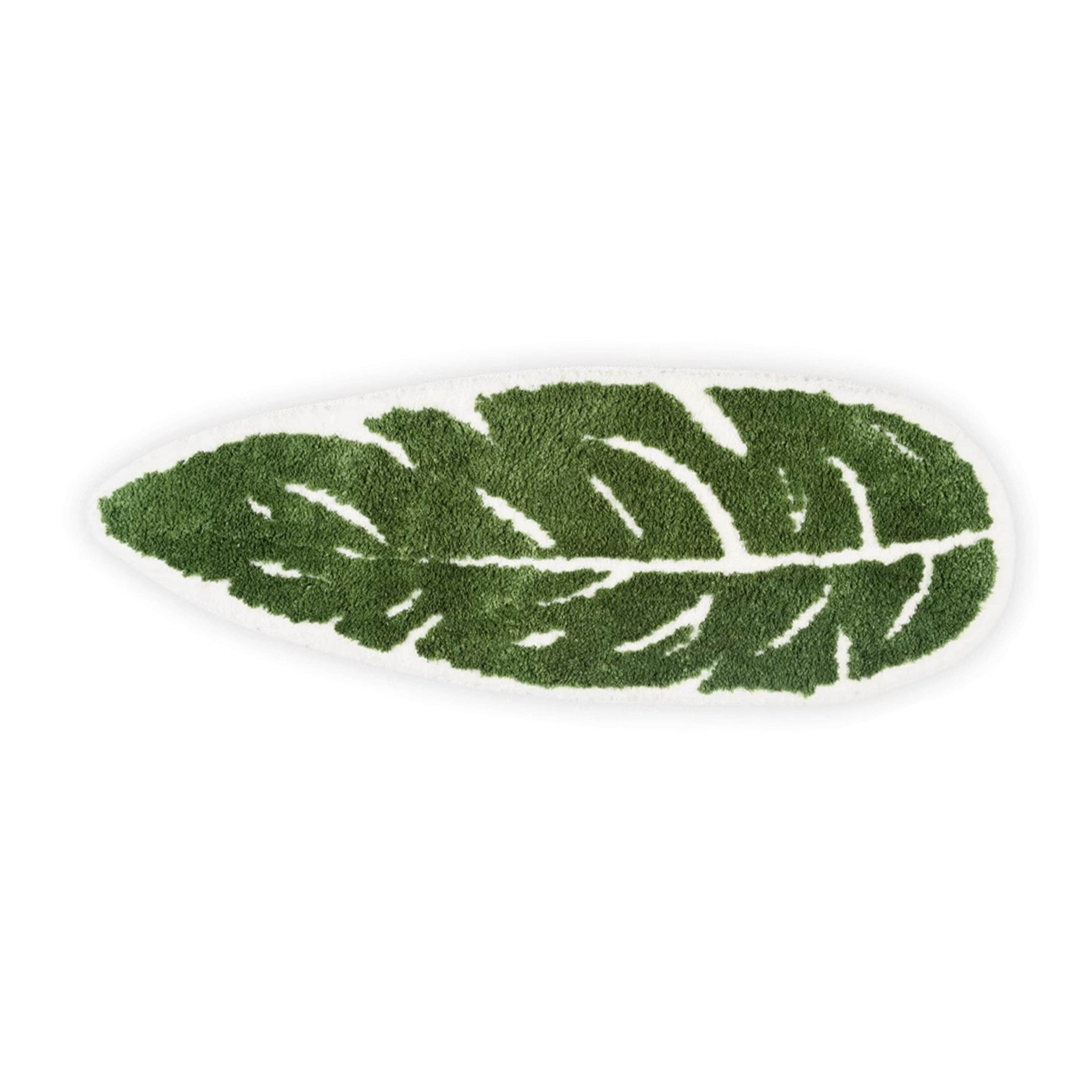 Small fresh household flocking carpet bedroom bedside blanket living room sofa coffee table blanket green household absorbent foot mat