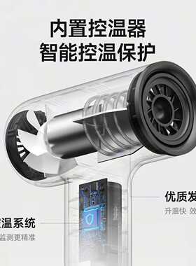 物克充电无线吹风机学生美术联考艺术考试水彩画色彩吹干无刷电机