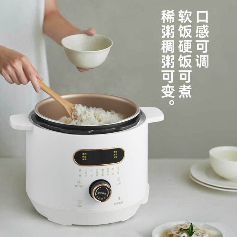 半球电压力锅家用2到3人智能预约多功能2.5L5升6升小型电饭锅迷你 - 图3