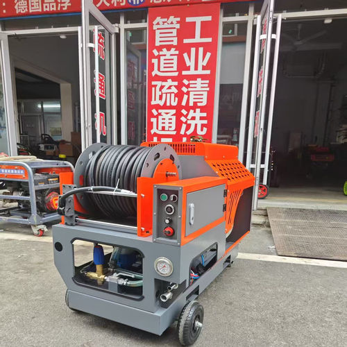 汽油柴油高压管道疏通机通下水道专用工具电动水老鼠市政疏排水管 - 图0