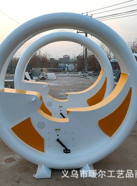 不锈钢无动力f设备 脚踩喷泉单车 公园景区地产活动暖场互动道具