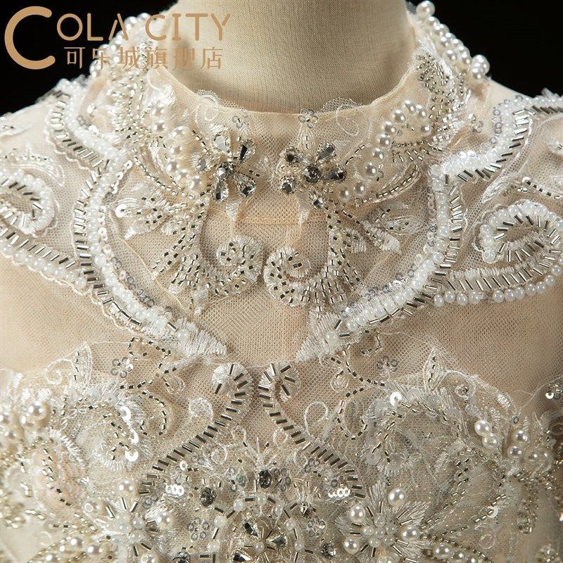 女童公主长裙礼服生日宴会女孩主持人钢琴演出个性T台走秀晚礼服,淘宝优惠券,粉丝福利购,淘宝优惠卷