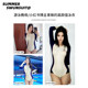 Disney long-sleeved one-piece swimsuit for women with beautiful triangle