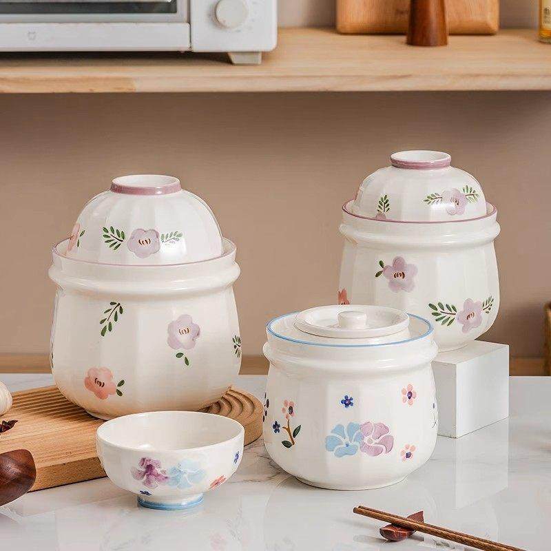 四川泡菜坛子陶瓷保鲜密封家用老式酸菜坛子大号腌菜罐咸菜罐加厚,淘宝优惠券,粉丝福利购,淘宝优惠卷