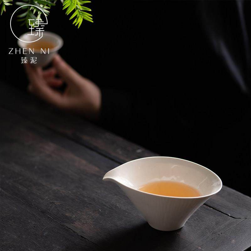 复古草木灰釉公道杯陶瓷茶海分茶器家用日式功夫茶具匀杯茶道配件,淘宝优惠券,粉丝福利购,淘宝优惠卷