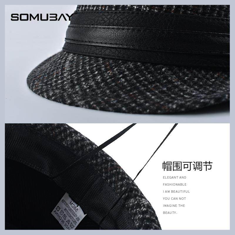 老年人礼帽男帽子冬季爷爷老人帽春秋中老年爸爸男士上海滩绅士帽,淘宝优惠券,粉丝福利购,淘宝优惠卷