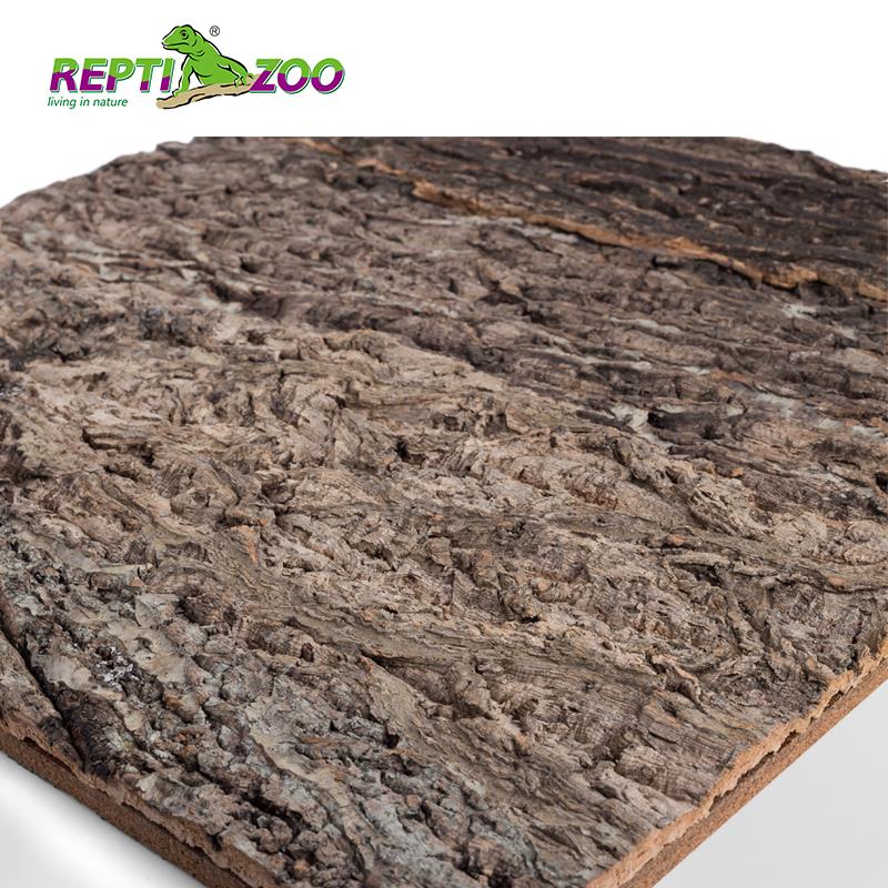 REPTIZOO背景板造景雨林缸爬宠饲养箱爬虫饲养箱树皮爬箱背景版 - 图2