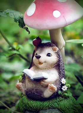 户外工艺品兔子装饰庭院小阳台露台室外树脂动物摆件家居家饰室内