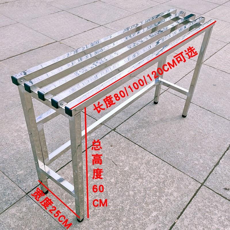 不锈钢花架单层阳台户外室外庭院客厅落地式多肉置物架盆景花盆架 - 图0