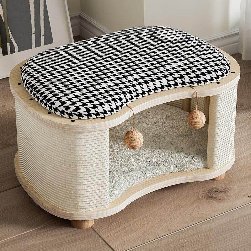 四季通用猫窝凳封闭式冬夏季两用猫窝保暖冬天夏天宠物帐篷窝可坐,淘宝优惠券,粉丝福利购,淘宝优惠卷