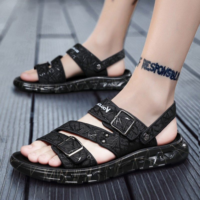 凉鞋男款夏季2024新款潮流运动休闲开车外穿凉拖两用沙滩防臭拖鞋,淘宝优惠券,粉丝福利购,淘宝优惠卷