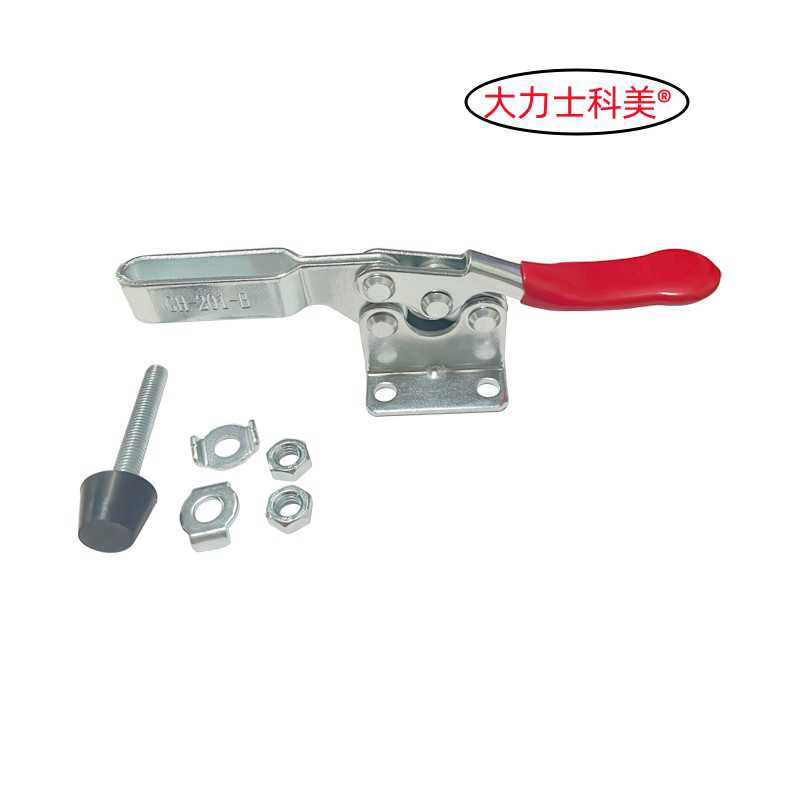 快速夹具水平式焊接压紧器工装固定夹具201201A201B 225D不锈钢 - 图1