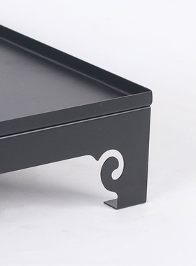 古典新中式高脚托盘花艺组合样板间软装饰品客厅茶几窗台禅意摆件