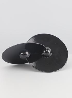 新中式金色金属飞碟样板房售楼部卧室书房客厅餐厅电视柜饰品摆件