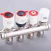 Floor heating electric actuator water distributor water heating temperature control valve normally open normally closed switch intelligent thermostatic control valve