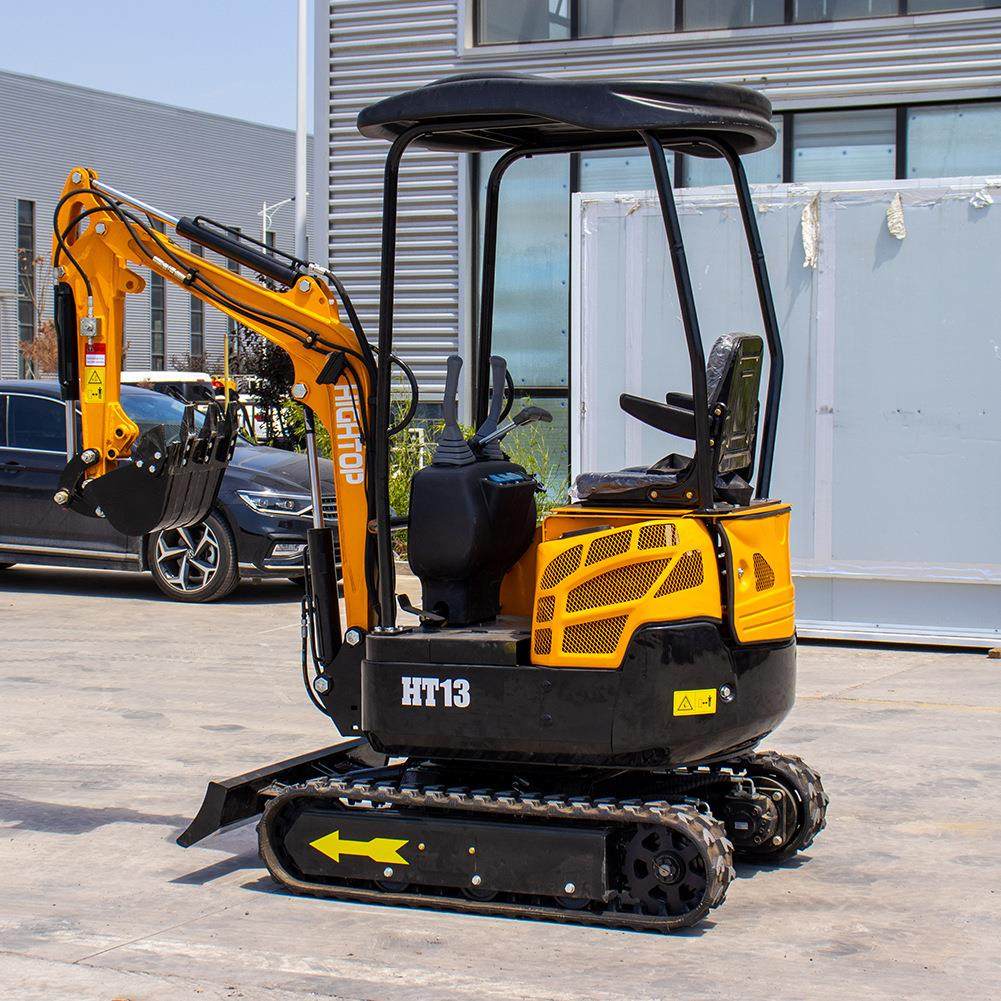 Hightop工厂HT1新款微型挖机 出口美国EPA排放家用迷你Excavator,淘宝优惠券,粉丝福利购,淘宝优惠卷