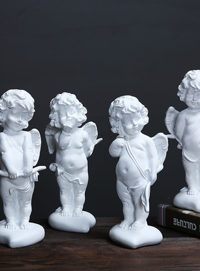 少女心房间的装饰品儿童房欧式小物件客厅北欧风可爱天使家居摆件