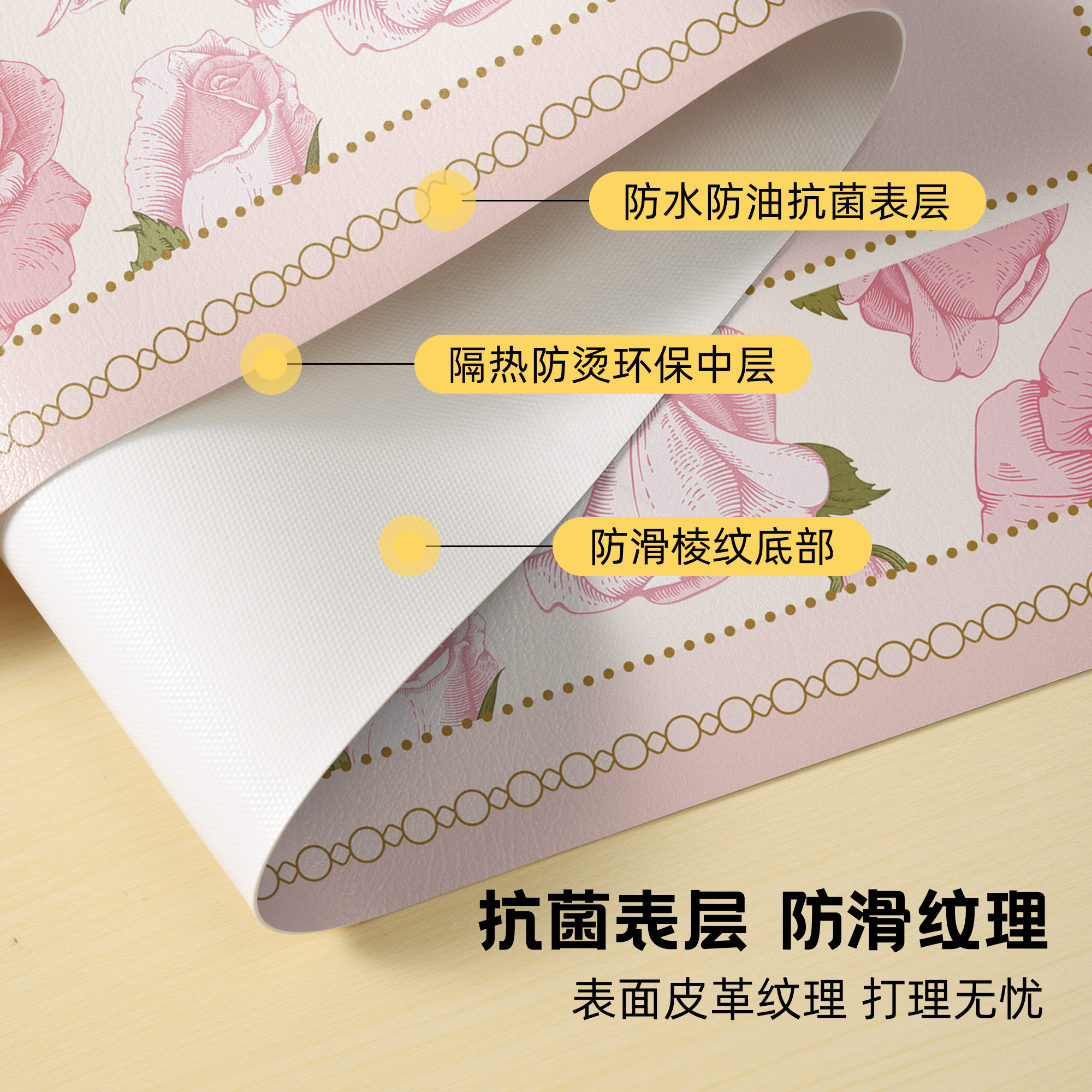 美式田园风床头柜皮革垫防尘盖布盖巾防水洗衣机罩冰箱罩垫台面垫,淘宝优惠券,粉丝福利购,淘宝优惠卷