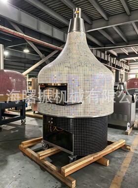 商用披萨电窑烤炉600°C温拿坡里烤箱那不勒斯/岩彩商用窑炉