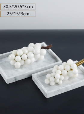 创意家居装饰品样板房北欧餐桌葡萄红酒柜电视柜轻奢茶几客厅摆件