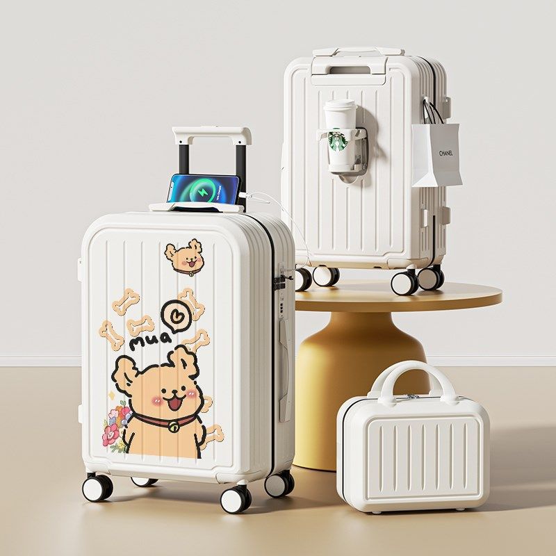 行李箱女2025新款拉杆箱登机20寸24大容量28旅行密码皮箱子多功能,淘宝优惠券,粉丝福利购,淘宝优惠卷