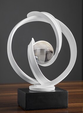 创意时来运转摆件客厅轻奢酒柜装饰品电视柜办公室高级感小众