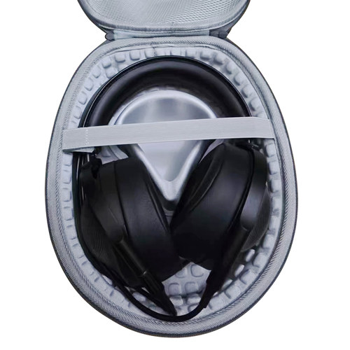 丰帆头戴式大耳机收纳盒适用Hifiman Arya/HD800S/HD820/乌托邦/R70X耳机包便携旅行箱硬壳 - 图3