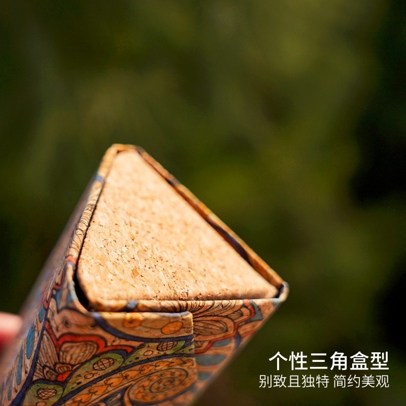 复古眼镜盒可折叠埃及风三角近视眼镜收纳盒磁吸便携学生商务镜盒,淘宝优惠券,粉丝福利购,淘宝优惠卷