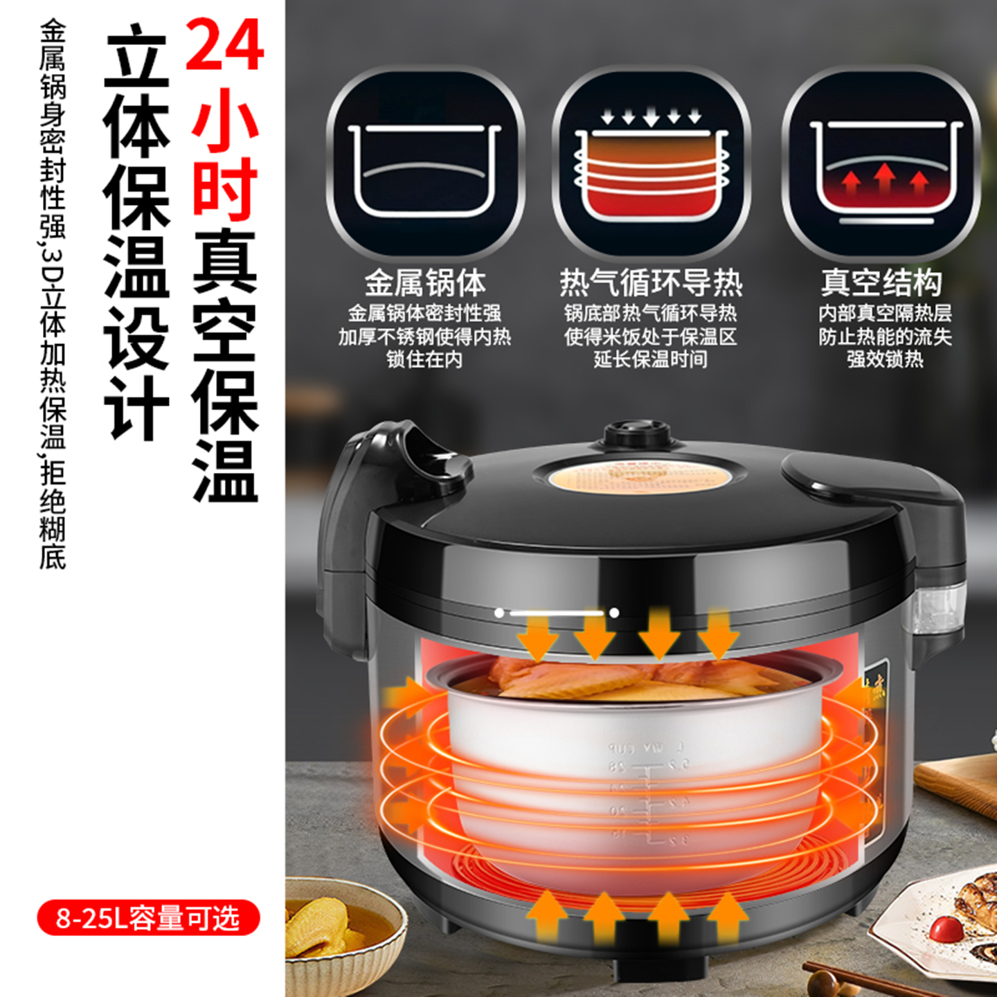 半球商用电饭煲大容量10-20-30-40人25L超大饭店酒店食堂大电饭锅,淘宝优惠券,粉丝福利购,淘宝优惠卷