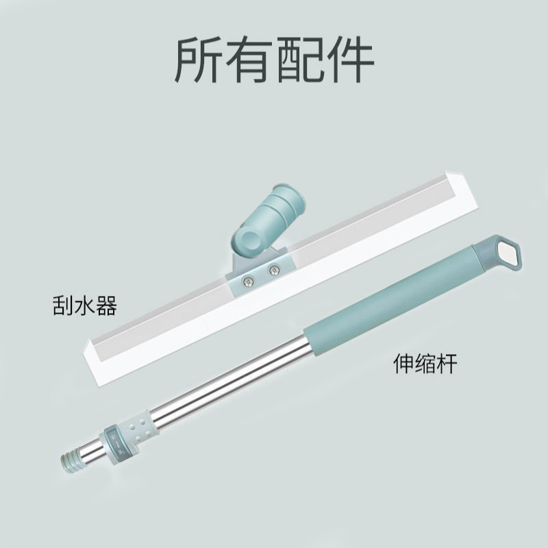 软硅胶扫把卫生间刮地水痕家用干湿两用三效合一浴室扫水大号拖地 - 图3