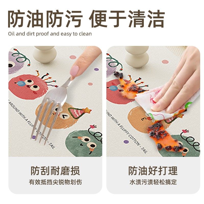 防水桌布防油茶几垫免洗防烫方形电视柜垫防划餐边柜台面垫子台布,淘宝优惠券,粉丝福利购,淘宝优惠卷