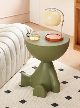 网红小桌子创意小平头q茶几北欧可移动客厅简约沙发卧室边几小凳